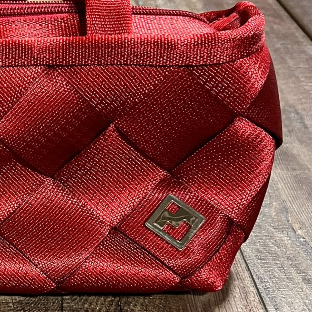 Maggie Bags Red Seatbelt Purse - Picture 4 of 4
